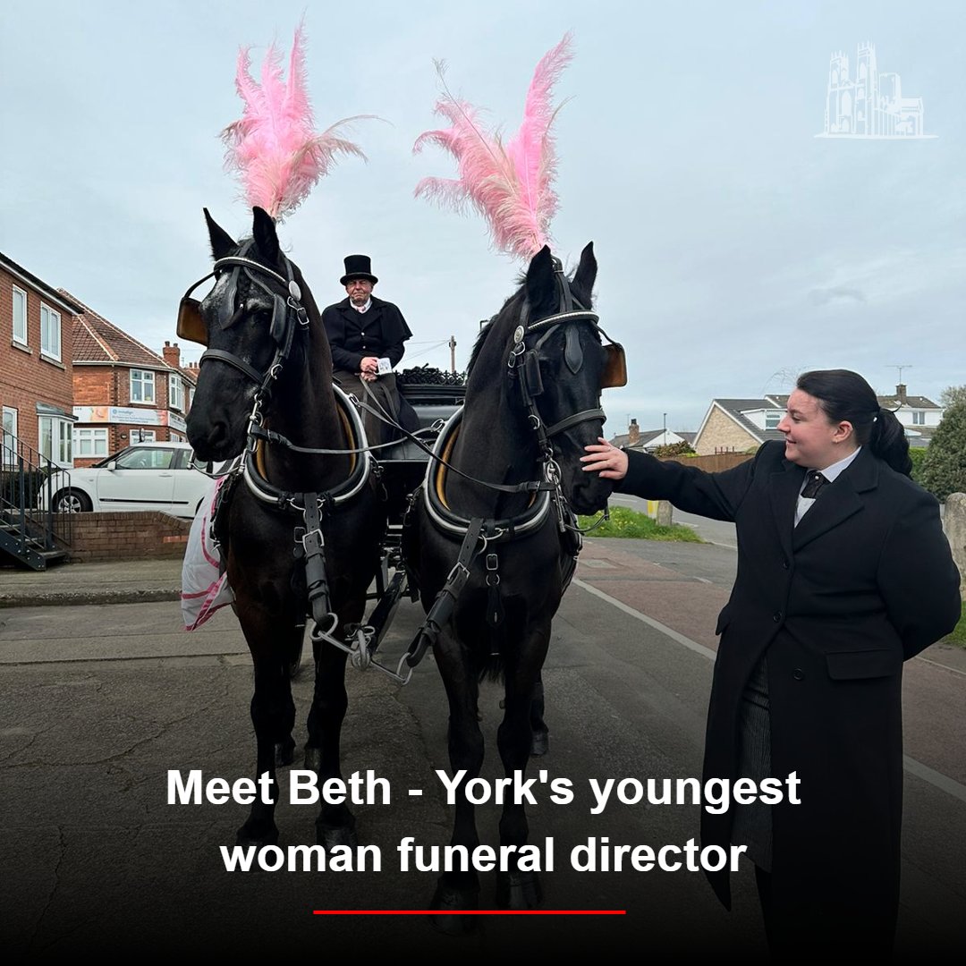 Meet Beth - York's youngest woman funeral director. Head over to the site for her story: yorkpress.co.uk/news/24294443.…
