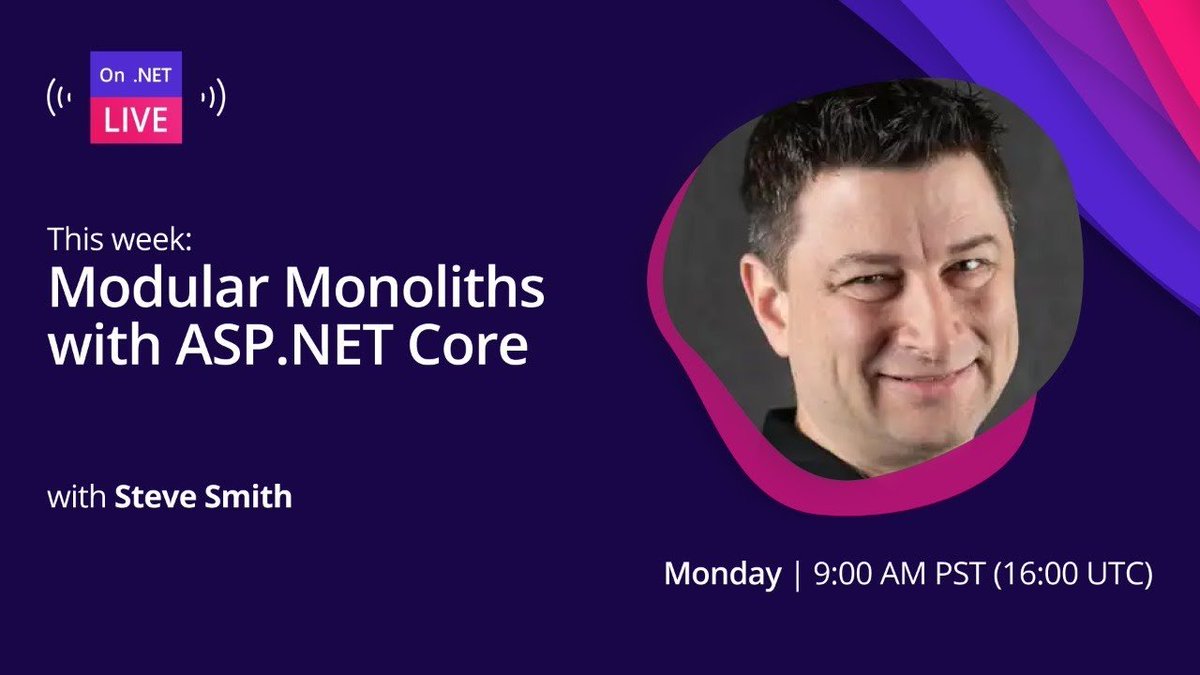 When it comes to building robust #ASPNET Core apps, we encounter the dilemma of choosing between monolithic and microservices architectures. In this On .NET Live session replay, we discuss how a well-designed monolith app can be a pragmatic choice. 🎥 msft.it/6016YJwqg