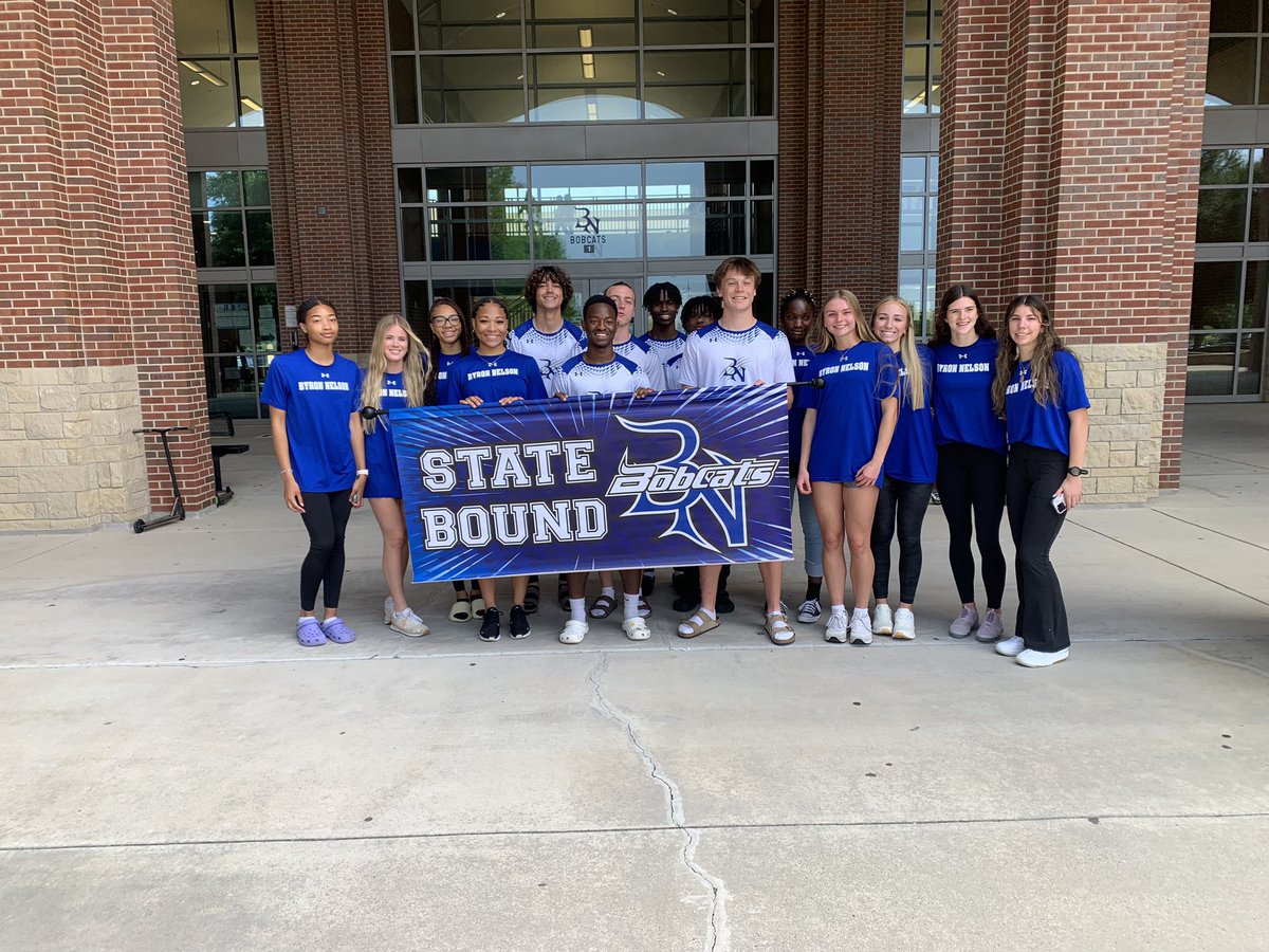 Byron Nelson CC/Track (@byroncc_track) on Twitter photo State qualifiers headed to Austin tomorrow! #UILState <a href="/ByronNelsonHigh/">Byron Nelson HS</a> <a href="/NISDAthletics/">NISD Athletics</a> <a href="/NorthwestISD/">Northwest ISD</a> State qualifiers headed to Austin tomorrow! #UILState <a href="/ByronNelsonHigh/">Byron Nelson HS</a> <a href="/NISDAthletics/">NISD Athletics</a> <a href="/NorthwestISD/">Northwest ISD</a>