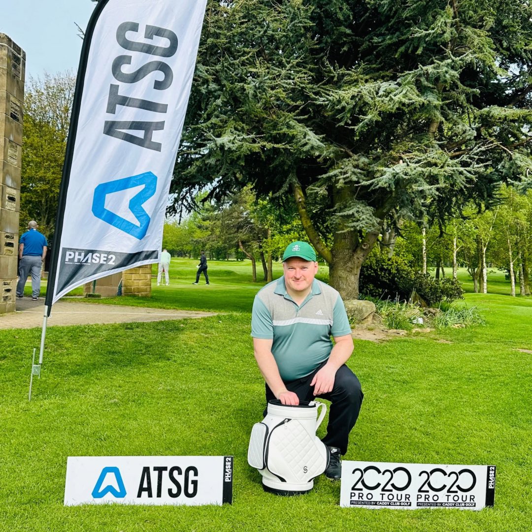 Debut win in the Amateur League for Michael Jones! He goes home with some @indi_golf swag and some ATSG online store credit! Great playing in tough conditions! Next event is at @rotherhamgc on 13th May with only a £55 entry fee 🙌🏽