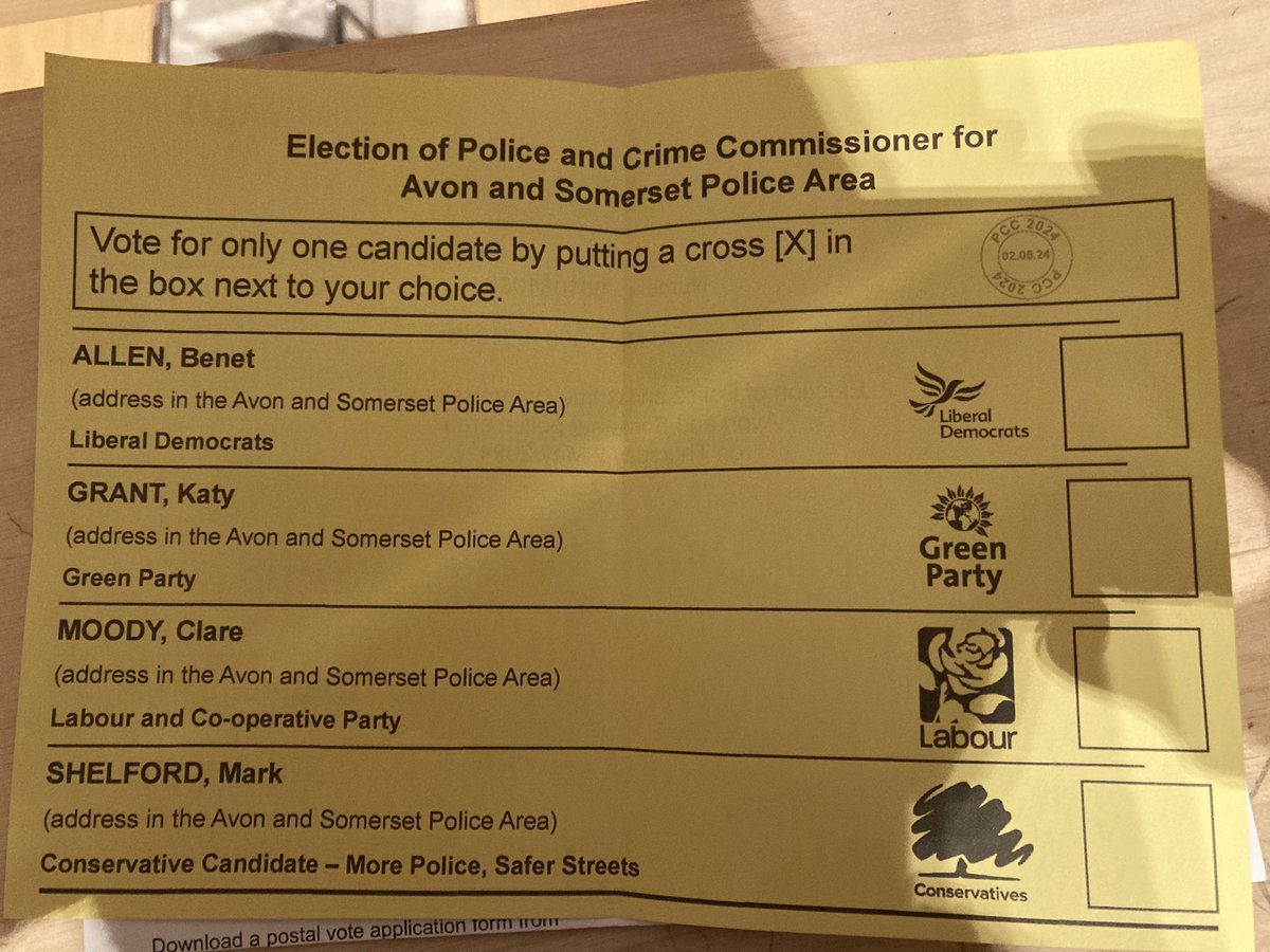ben89661370's tweet image. Er how come it’s only the conservatives that are allowed to advertise policies on the ballot paper? @RestIsPolitics