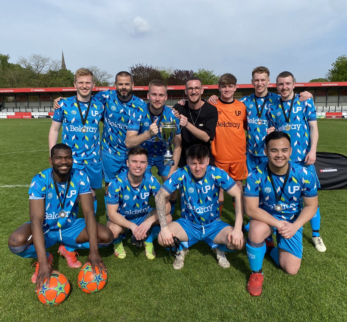 Congrats to Ultimate Products for winning the #F92 & @NCareCharity Corporate Football tournament after a thrilling final! 🏆👏 Well done to all teams that took part in today’s tournament! ⚽️