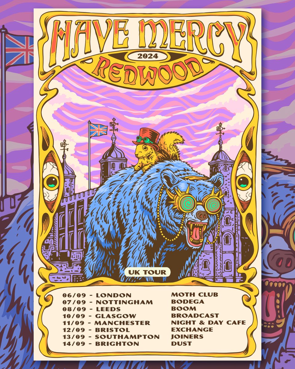 .@HaveMercyMD are getting ready for their first UK tour EVER. Make sure to be there, get your tickets now: music.ruderecords.com/havemercyuk2024.