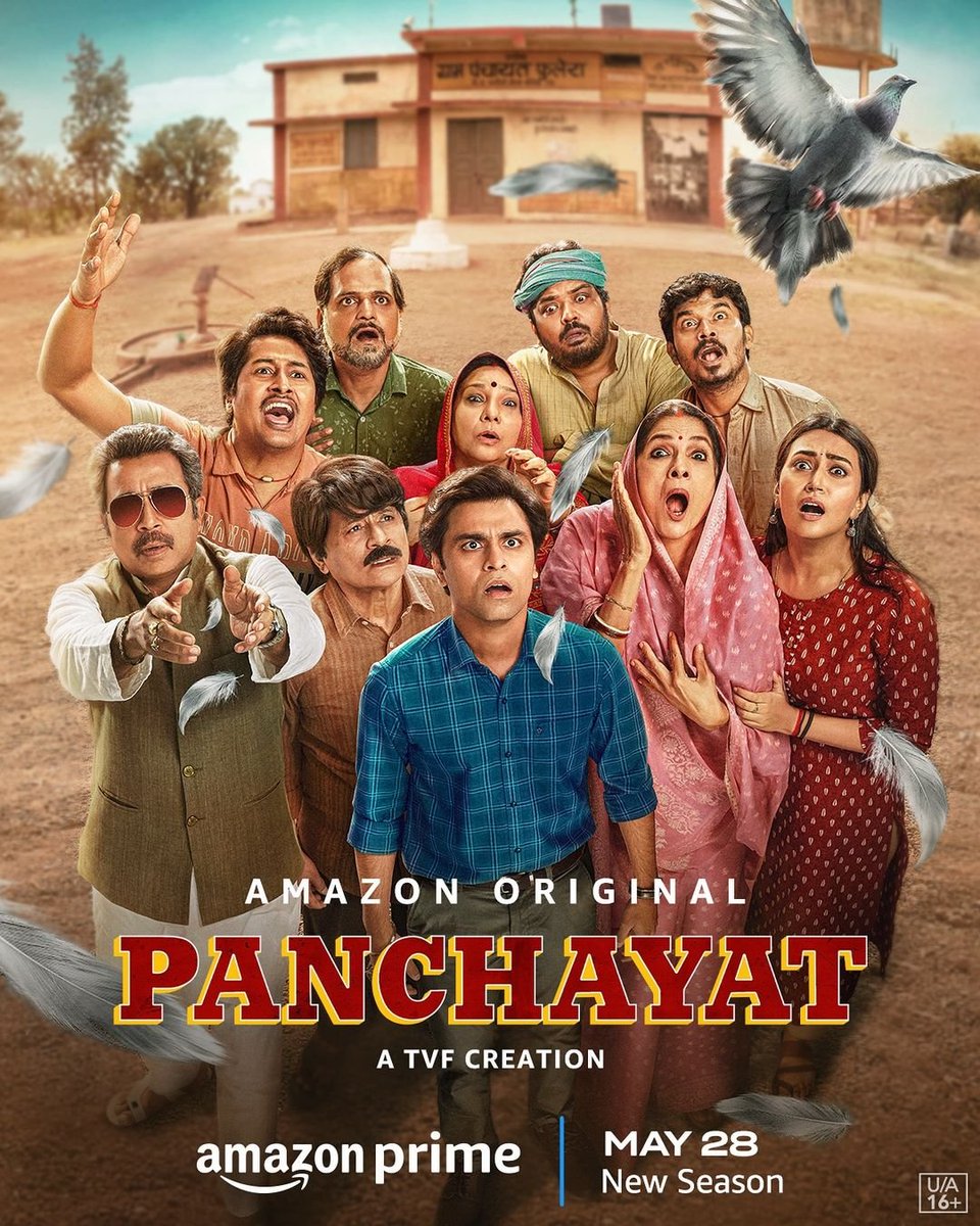 Mark the date 28th May 2024!!

#PrimeVideo one of the most awaited series #Panchayat new season premiere date announced.

Features #JitendraKumar, #NeenaGupta and #RaghubirYadav.

#PanchayatSeason3