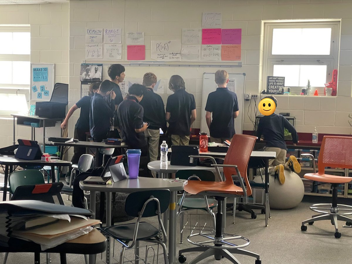 I forgot how fun @breakoutEDU are! What an awesome way to collaborate and put pythagorean theorem into practice. #HMSFalcons #D100inspires #D100inspira #MTBoS #iteachmath @HeritageD100