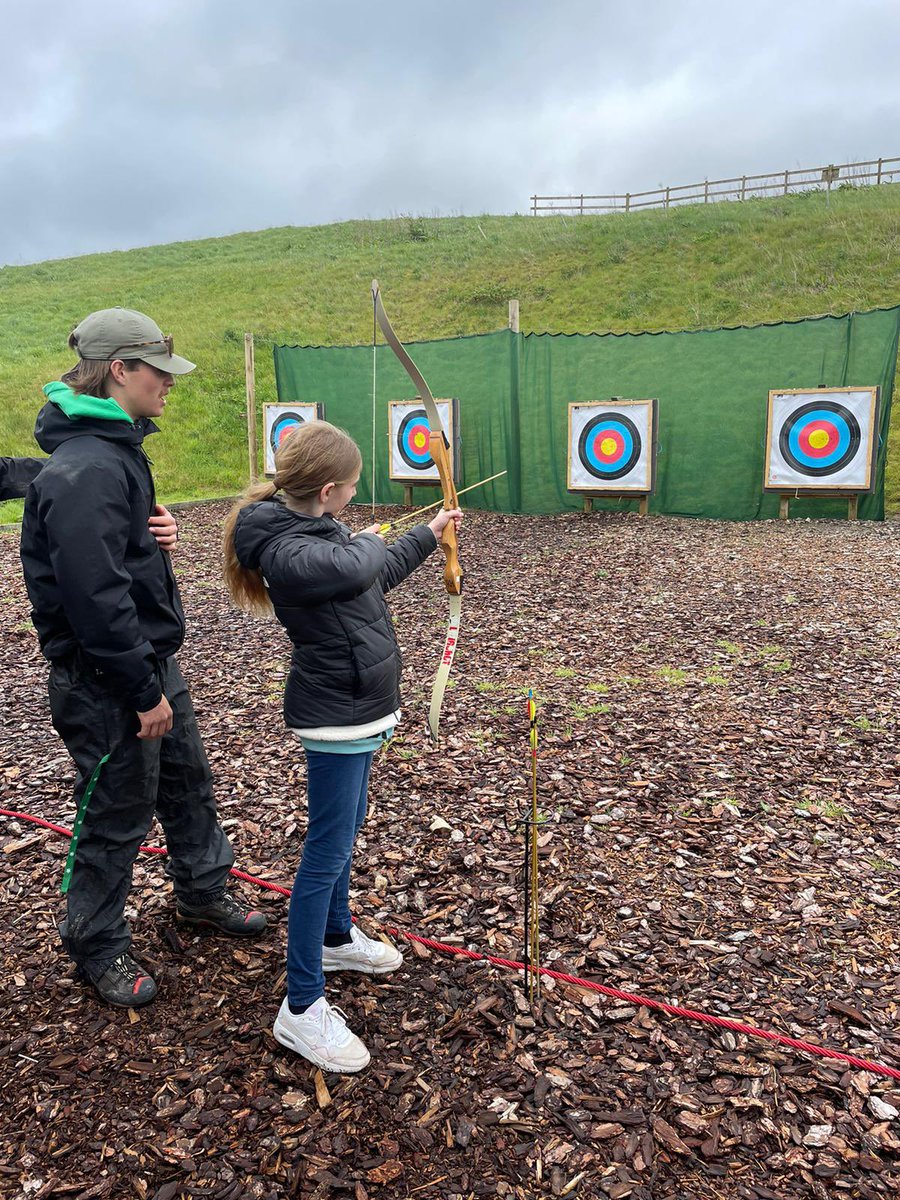 Day 4 - paddle boarding, archery and lots of games!