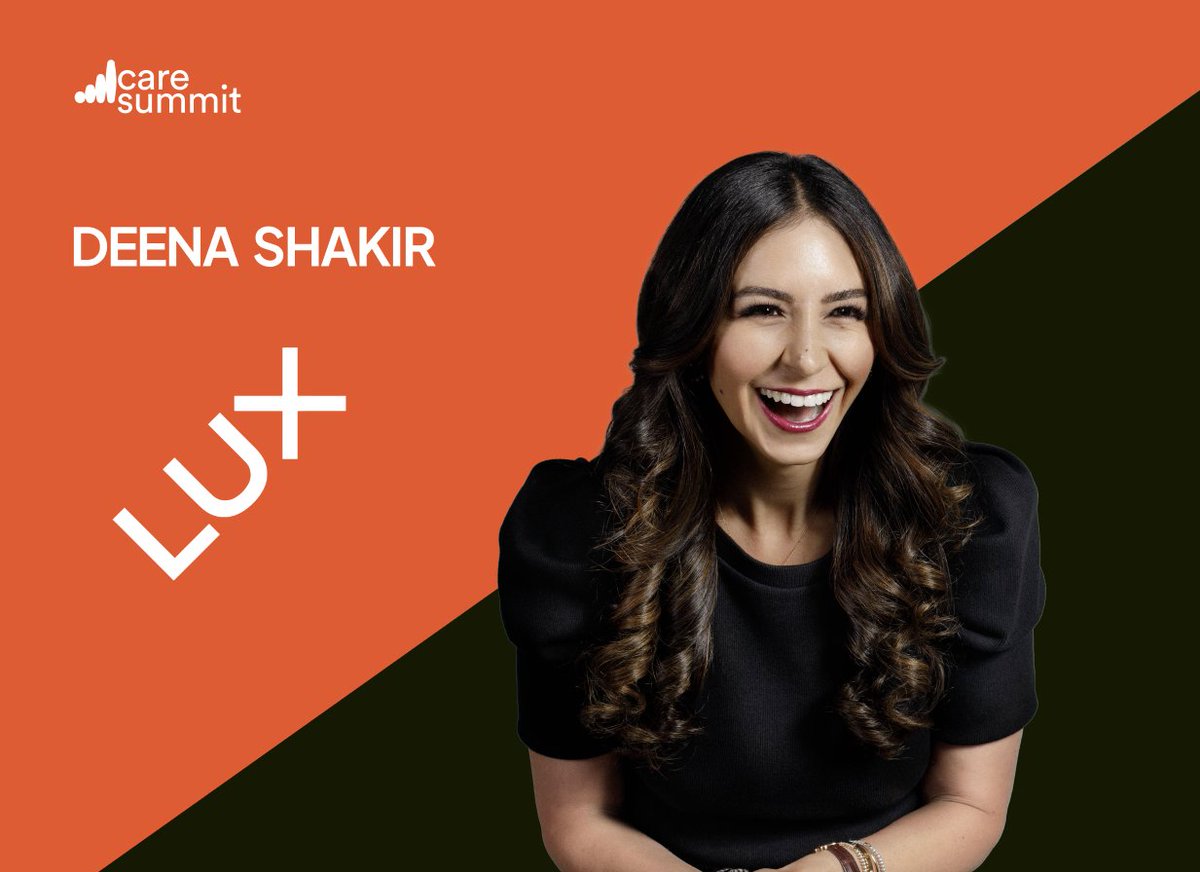 Join us at the Care Summit for a deep dive into the future of family and health and wellness care with @deenashakir General Partner at @Lux_Capital.