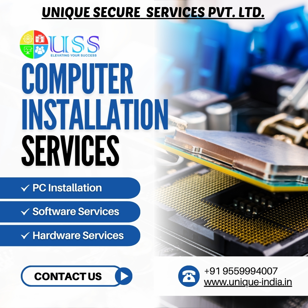 Say goodbye to tech headaches! 
Let us handle the tech setup while you focus on what matters
#usspl #computerinstallation #pcservice #hardwareservices #softwareservices #techie #newcomputer #techtroopers #stressfreetech #pcsetup #india #computerservices #getconnected #techtalk