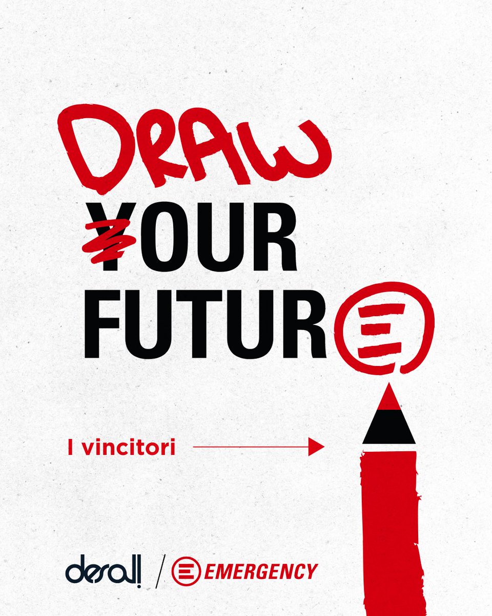 Annunciati i vincitori di Draw Your Future, il contest di illustrazione lanciato in collaborazione con @desallcom , in occasione del nostro 30° anniversario. Scopri di più: emergency.it/draw-y-our-fut…