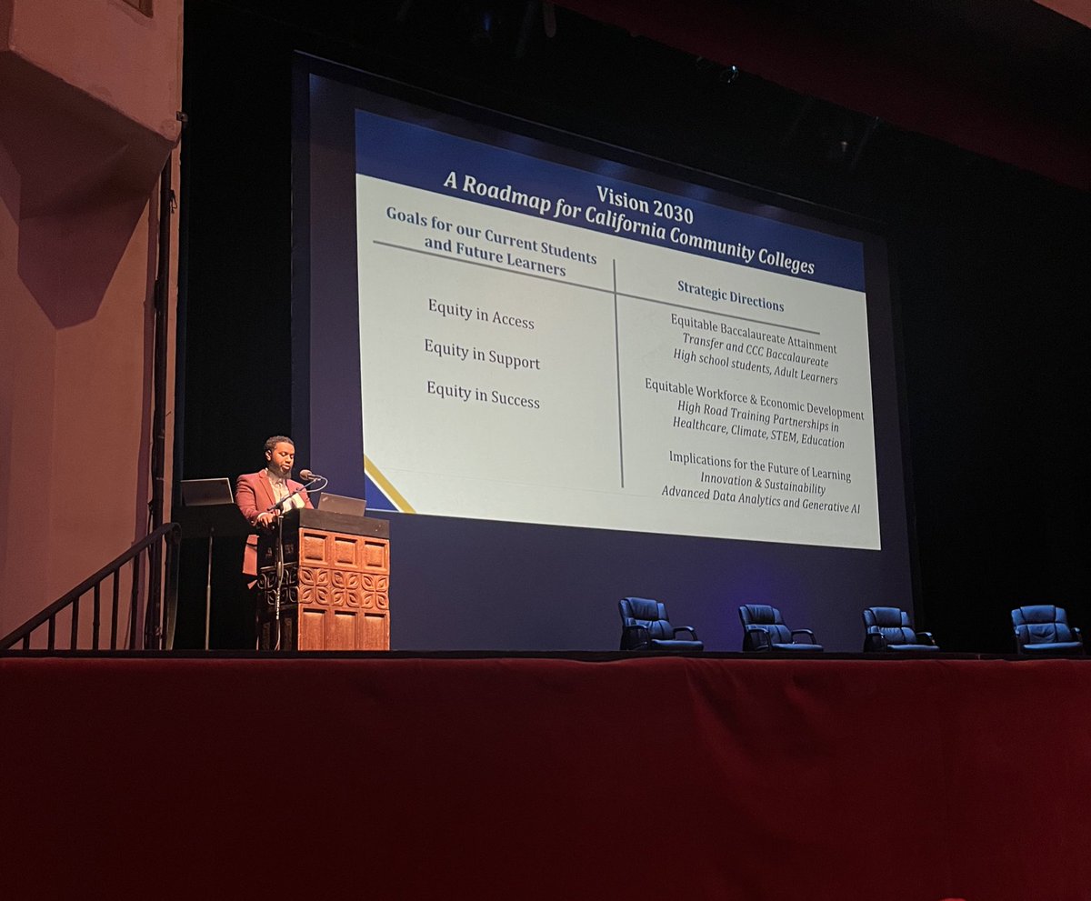 No matter how many times I see or hear about #Vision2030, I am still impressed and inspired. TY for this vision for our CC’s and our state @sonyachristian & @CalCommColleges! 👏🏻 @fjuhsd @FullColl @AbdimalikBuul