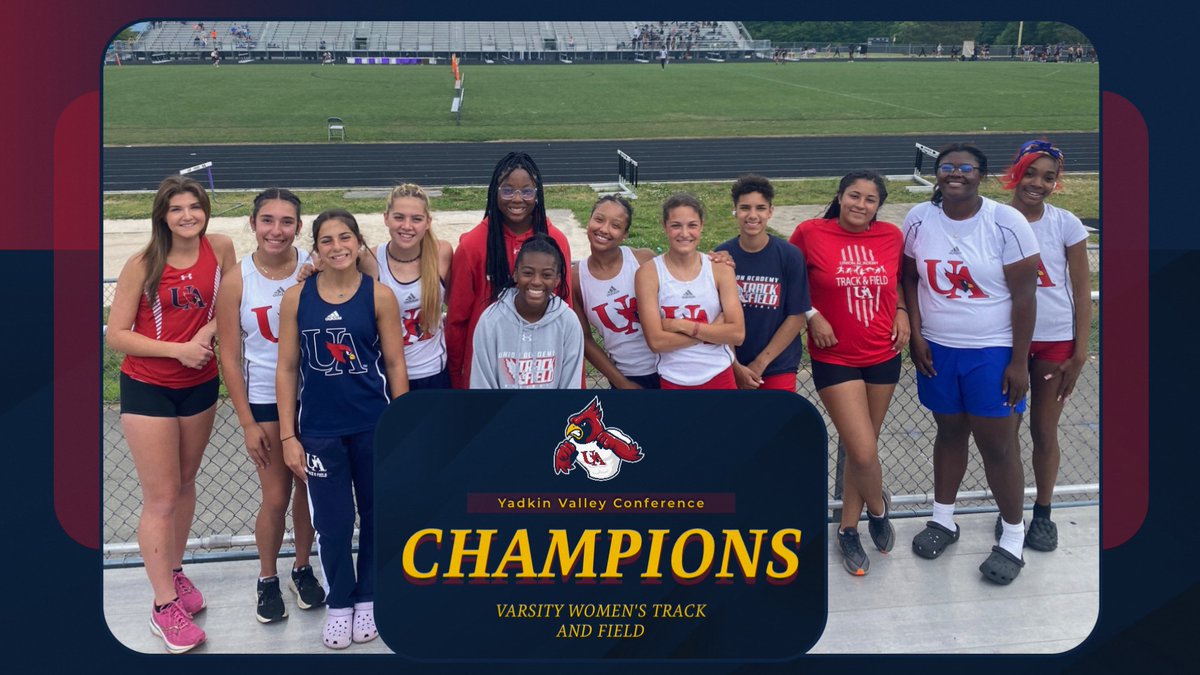 🎉 CONGRATULATIONS 🎉

Our Lady Cardinals placed 1st overall in the conference last week! We are very proud of you!!! @UAcharterschool @FrashierJustin  @BrittanyRape @JZUAHS @momof4boyz00 @Pmmorris_14 #CardinalPride #WeAreUA