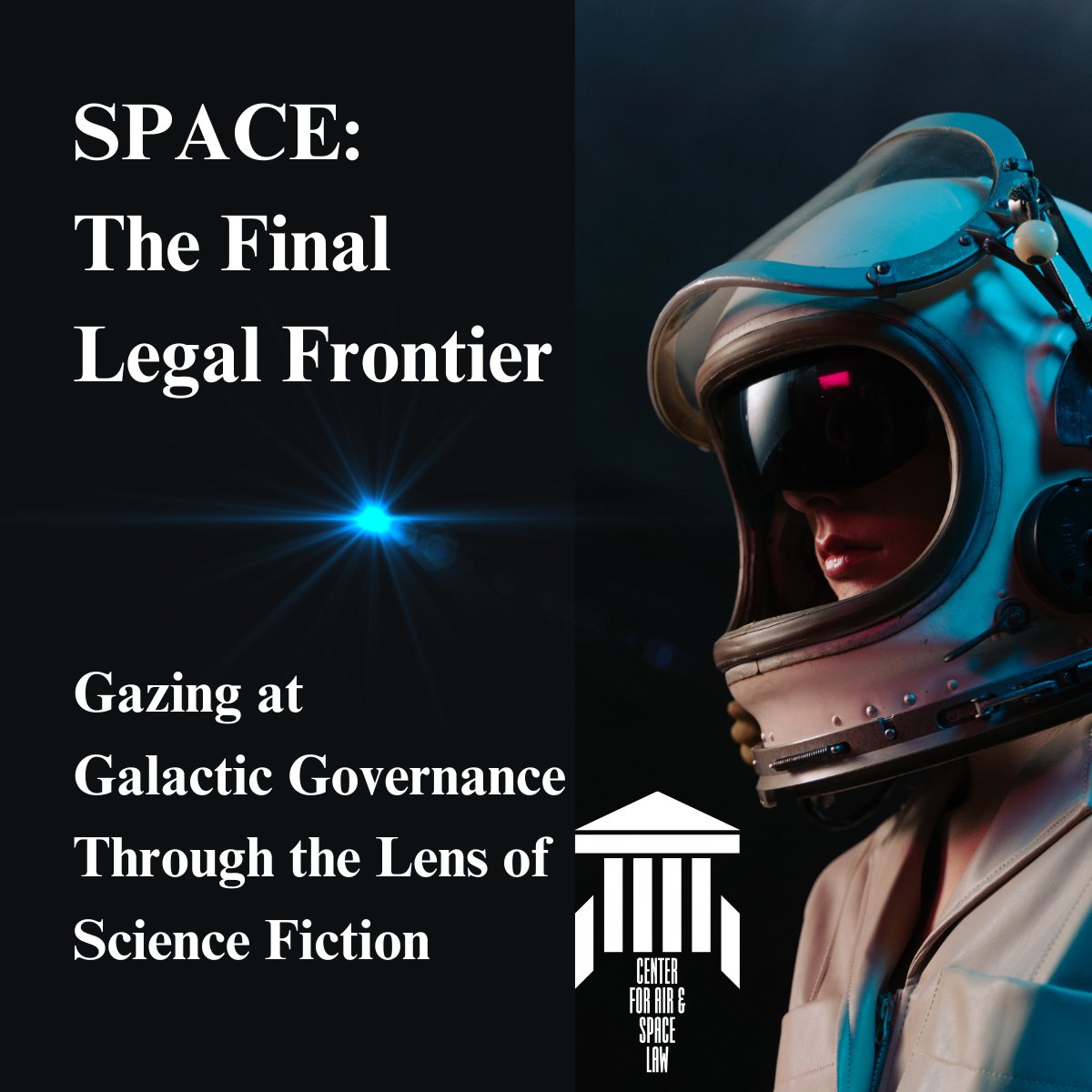 The Journal of Space Law: Science Fiction Edition is welcoming submissions that explore outer space law through science fiction books, movies, and TV. Papers should be no more than 25,000 words, including footnotes. Submit your papers by July 31, 2024 to aclewis5@olemiss.edu.
