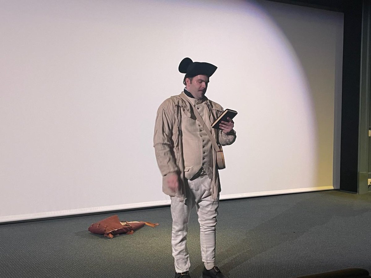 Joseph Plumb Martin, who joined the Continental Army in June 1776, died #onthisday in 1850. Meet a young Martin as he concludes his Revolutionary War service and considers what’s next in a one-man theatrical performance select weekends at the Museum. 🎭: bit.ly/3C84ScF