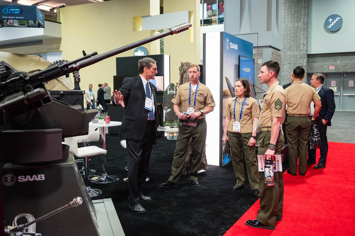 So much to see on the expo floor at Modern Day Marine! #ModernDayMarine #MDM24 #AnyClimeAnyPlace #FromSeaToSpace