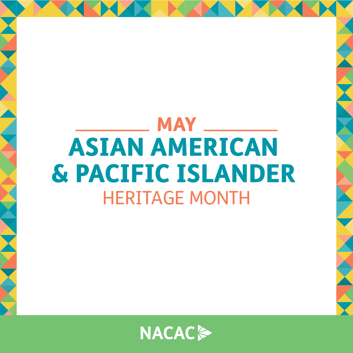 May is Asian American and Pacific Islander Heritage Month! NACAC celebrates the rich and unique cultures and contributions of this community, especially our members, colleagues and students. #AAPIHeritageMonth