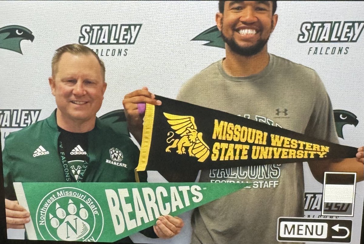 Rivals a few days/year but friends & colleagues the rest bonded by our love of @SHSFalcons @MissouriWestern @NWMOSTATE #CollegeDecisionDay @Baker243Baker