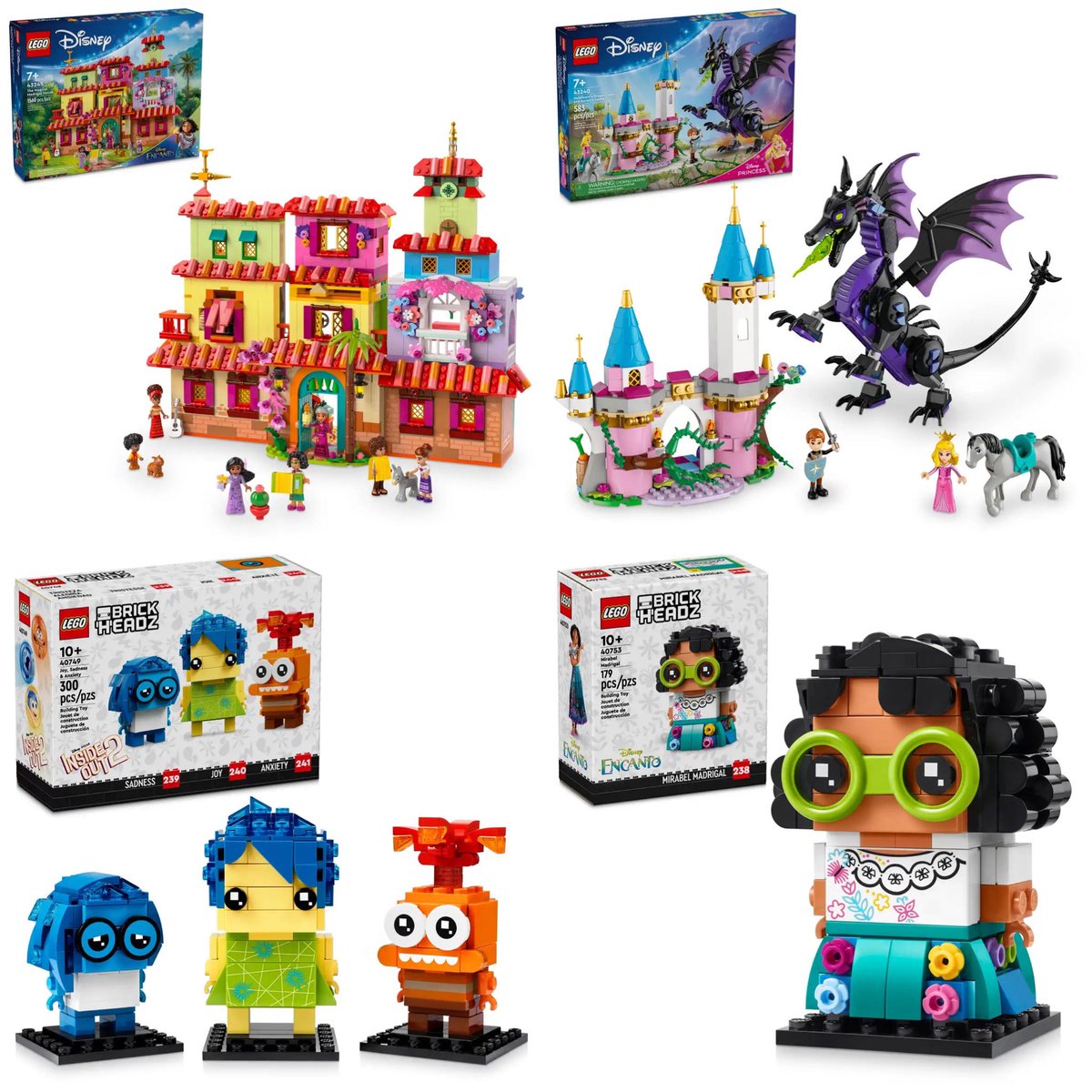 First look at new Lego Disney & Pixar sets! They release in June.
.
#Lego #LegoCollector #LegoStore #Disney #Pixar #Collectibles #Collector #DisTrackers #Encanto #InsideOut #Maleficent