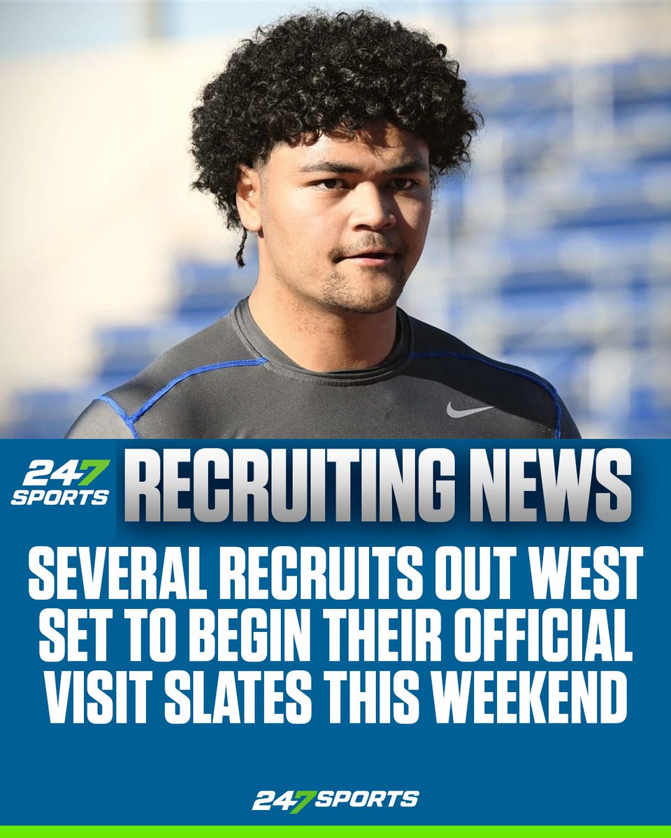 Several recruits out West begin official visits this weekend 247sports.com/article/severa…