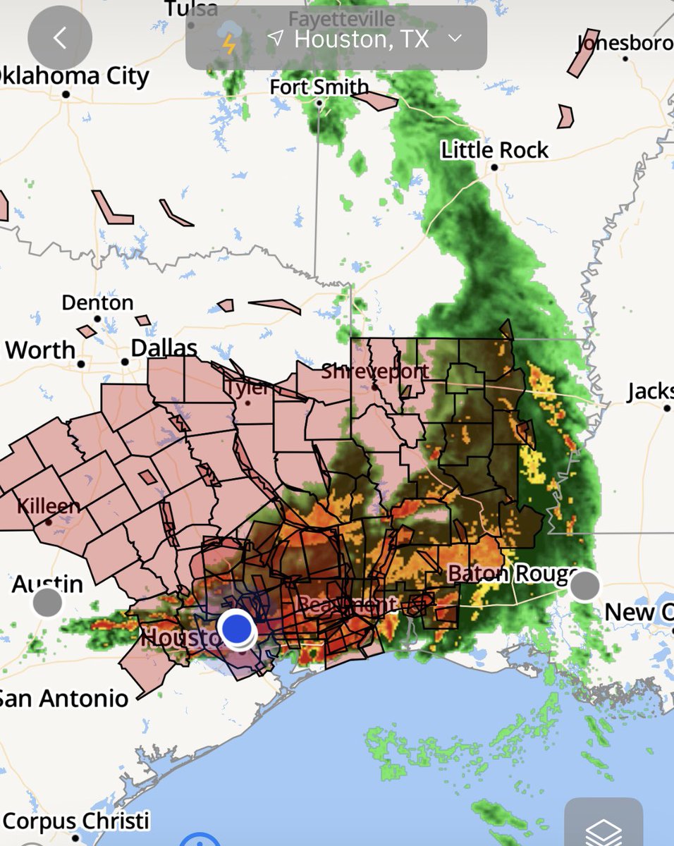 I would just avoid between just West of Houston to Baton Rouge #HouWx #TxWx #LAWx