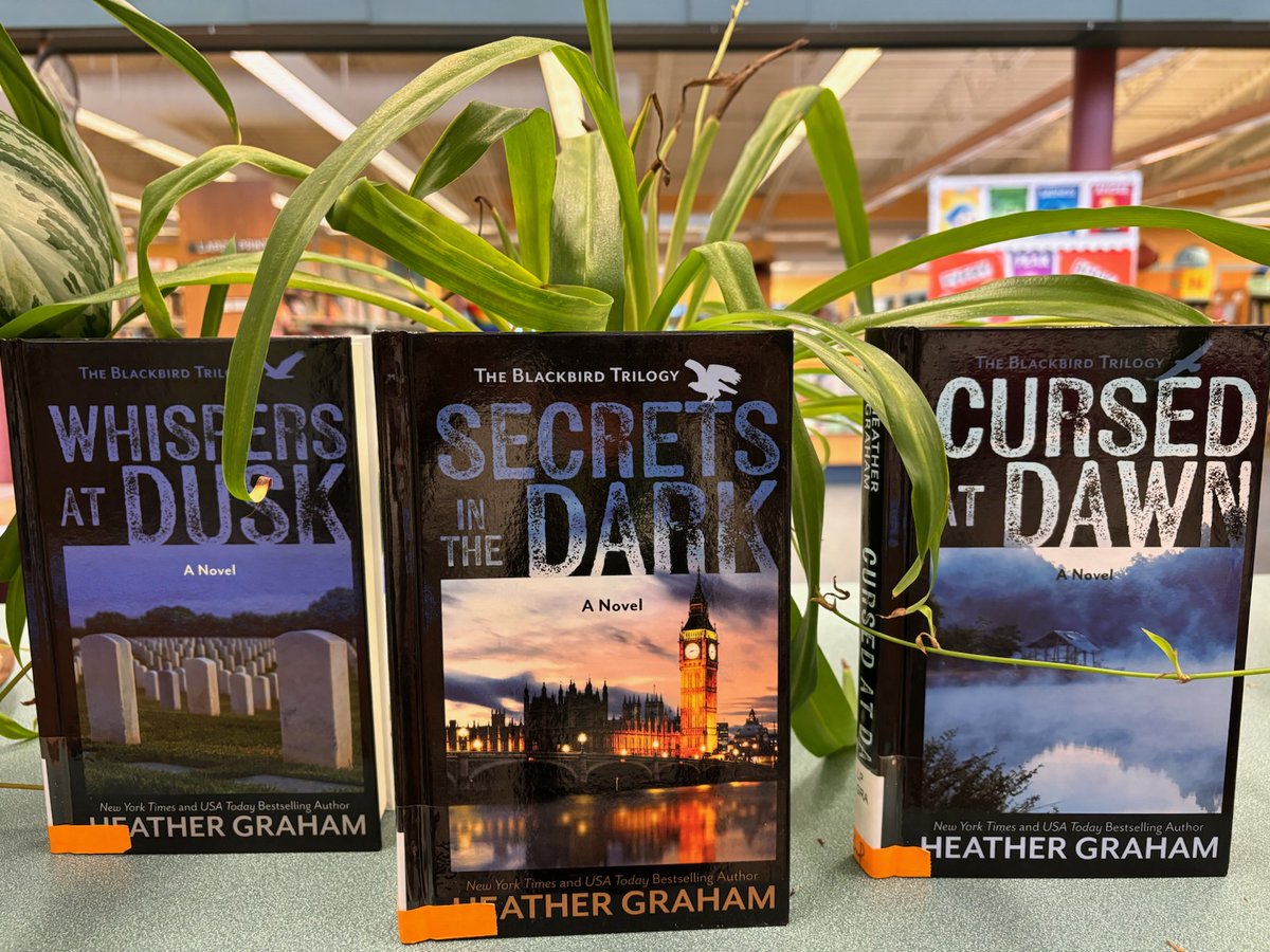 This #MysteryMonday peer into the world of The Blackbird Trilogy and other books by celebrated author Heather Graham. #blackbirdtrilogy #heathergraham #mcls #njlibraries