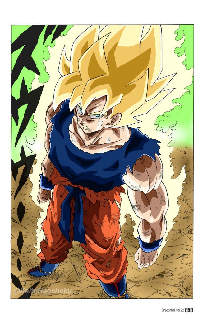 Son Goku.
#mangacoloring #DragonBallZ