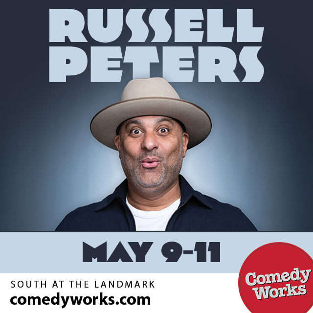 One week from today @therealrussellp kicks off his first of 5 shows at Comedy Works South!