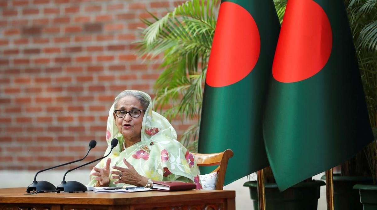 A country which arrests 900 Students and Teachers for protesting the #Genocide of #Palestinians in #Gaza should not lecture others on #HumanRights: #Bangladesh Prime Minister #SheikhHasina. @UN @UNHumanRights @UNICEF @BDMOFA @info_min_BD @albd1971