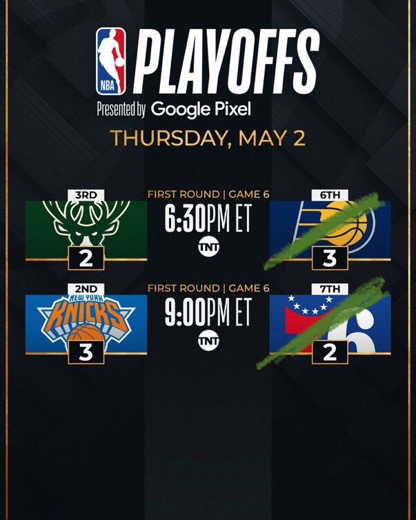 NBA predictions for today

Yesterday: 1-1

Playoff record: 29-15
