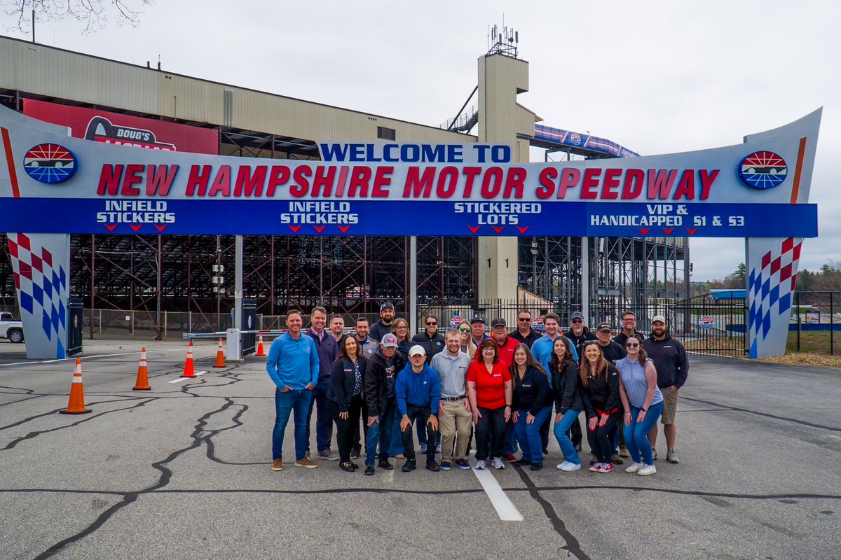 It takes a team! 👏🏻 Meet the NHMS team. Together, we work to put on spectacular events for our fans. We are #NHMS. #TheMagicMile | #NASCARLegends
