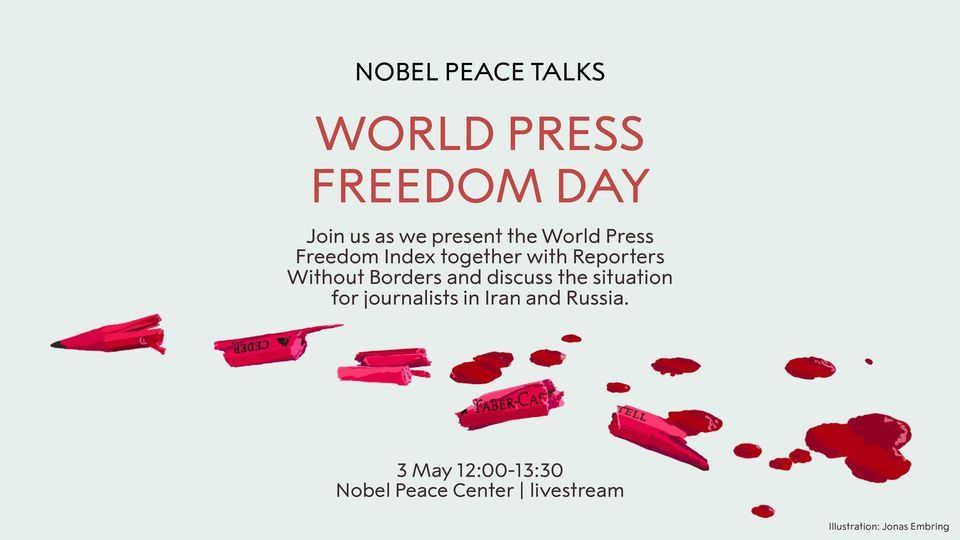 🗓️Tomorrow, at the @NobelPeaceOslo, we be joined (amongst other esteemed guests) by Nahid Persson Sarvestani, director of Son of The Mullah, for a #WorldPressFreedomDay event to discuss the fundamental principle of freedom of the press: buff.ly/3wgiEwQ