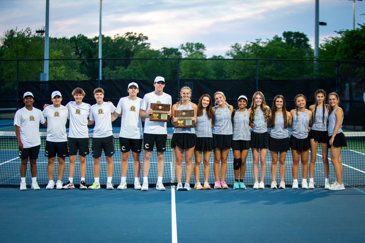 CMS Tiger Tennis (@cmstigertennis) on Twitter photo District Champions X 2
Girls WIN 4-0, guys WIN 4-1 both over <a href="/SiegelTennis/">Siegel Tennis</a>!
Next up for the team is the Region 5 final! Waiting to find out who our opponents will be! Let’s GO, Tigers!! #roar District Champions X 2
Girls WIN 4-0, guys WIN 4-1 both over <a href="/SiegelTennis/">Siegel Tennis</a>!
Next up for the team is the Region 5 final! Waiting to find out who our opponents will be! Let’s GO, Tigers!! #roar