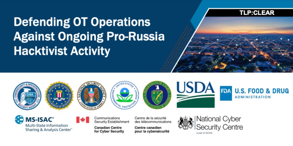 The #FBI and @CISAgov, along with our USG and foreign partners, are highlighting malicious cyberactivity by pro-Russian hacktivists against operational technology devices in North America and Europe. Read the latest fact sheet for mitigation tactics: ic3.gov/Media/News/202…