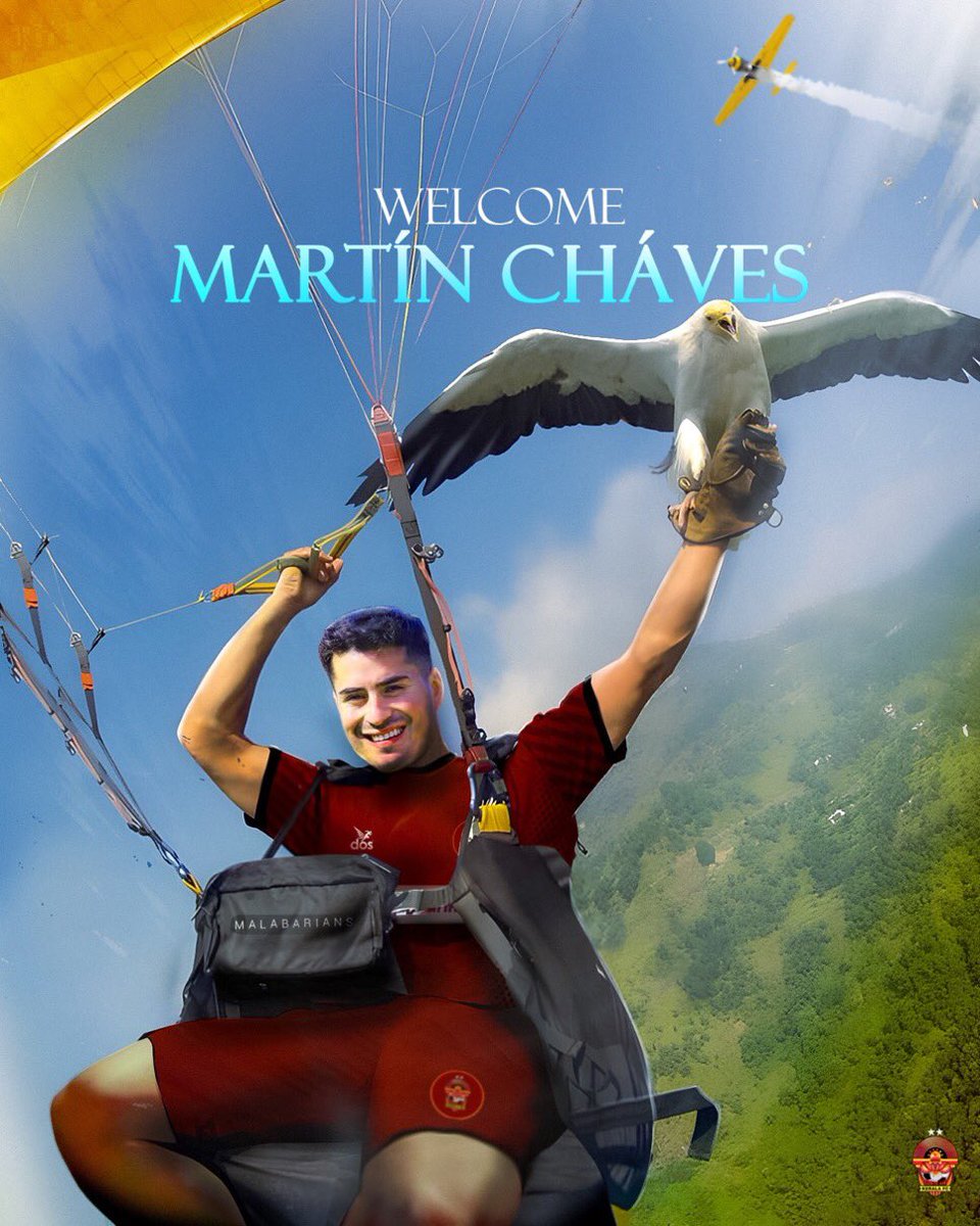 💣gokulam Kerala  Deal was done ✅

We have secured the services of Uruguayan midfielder Martín Cháves for the next two years  💪🏻⚡

#GKFC #Malabarians #Newsigning #Eurovision