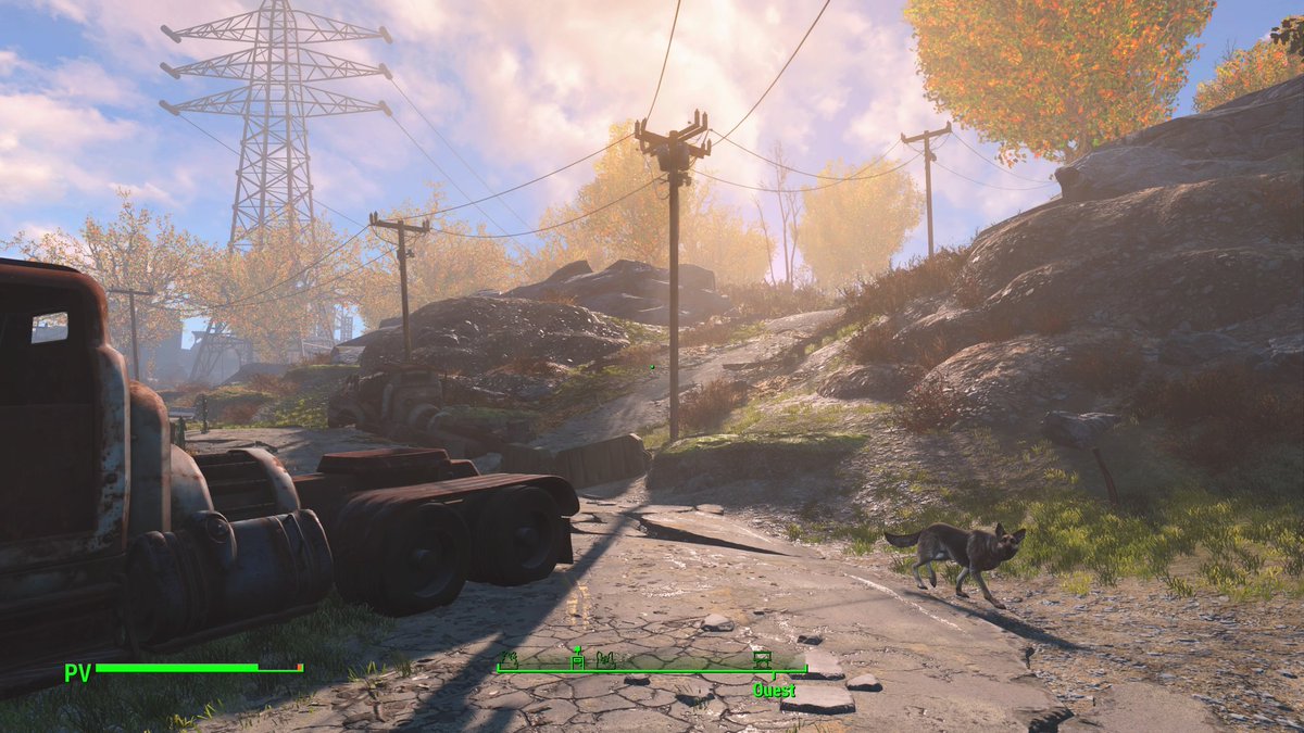 Petite session exploration sur #Fallout4 avec un gros coup de pression quand je me suis pris une grosse tempête de radiation et que je me suis réfugié dans une baraque truffée de mines 😅😭
#Fallout