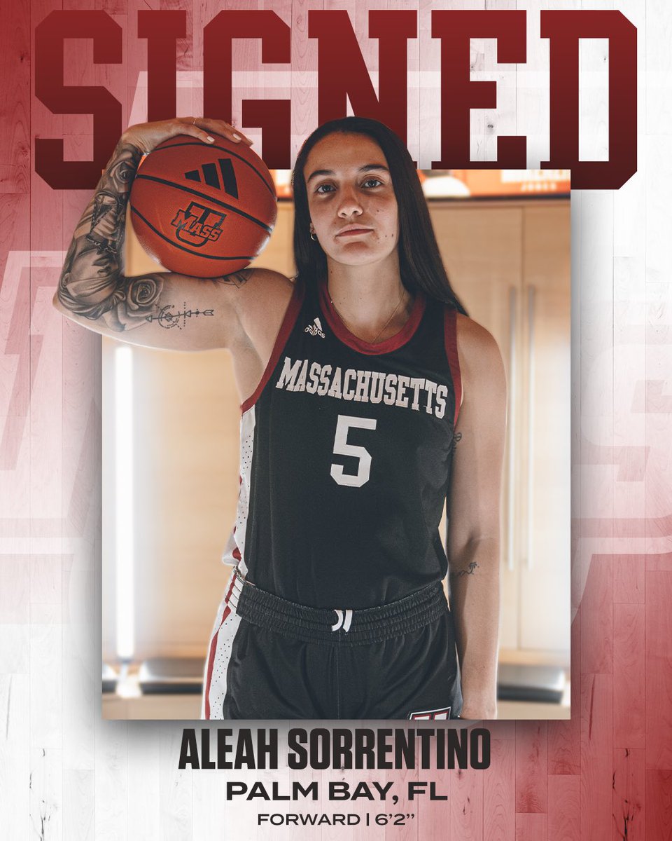 UMass Women's Basketball (@umasswbb) on Twitter photo Welcome to the #Flagship 🚩 <a href="/aleah_2021/">Aleah Sorrentino</a>!
Aleah joins the Minutewomen after two seasons at Lipscomb, where she posted 40 double-figure scoring games and tied the program’s single season record for offensive rebounds with 94 in 2022-23! Welcome to the #Flagship 🚩 <a href="/aleah_2021/">Aleah Sorrentino</a>!
Aleah joins the Minutewomen after two seasons at Lipscomb, where she posted 40 double-figure scoring games and tied the program’s single season record for offensive rebounds with 94 in 2022-23!