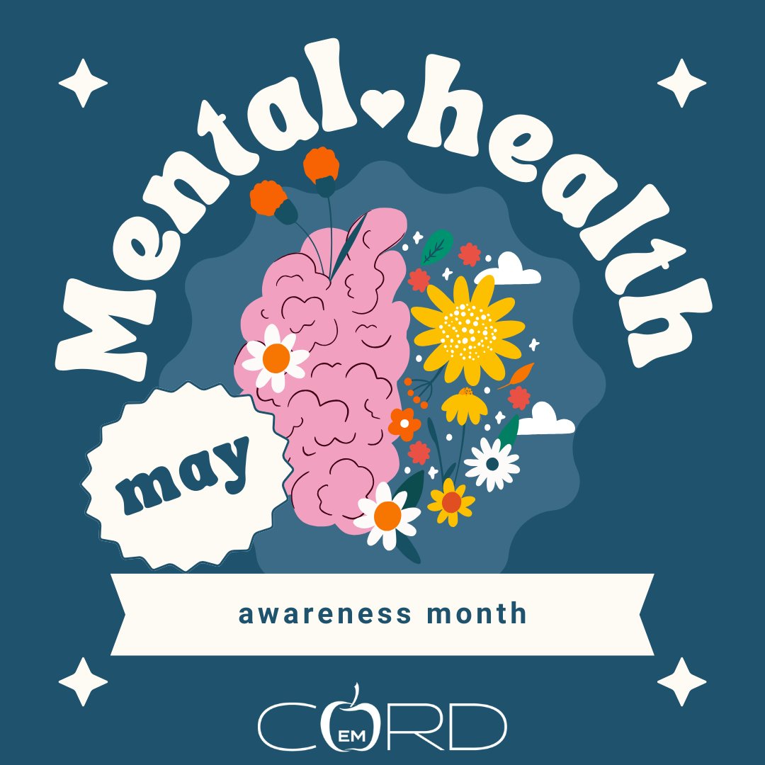 May marks Mental Health Awareness Month, and as Emergency Medicine professionals, we're committed to destigmatizing mental health challenges. Let's prioritize self-care, support one another, and spark conversations that matter. #MentalHealthAwareness #EmegencyMedicine🧠💙