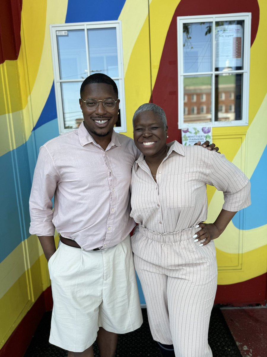 When your Principal and Assistant Principal are in sync, it’s a sure sign of a dream team! 🔥✨ They’re not just matching outfits, they’re matching in vision and leadership. Here’s to the dynamic duo leading us to greatness! 🙌#thewhittierway #dcps