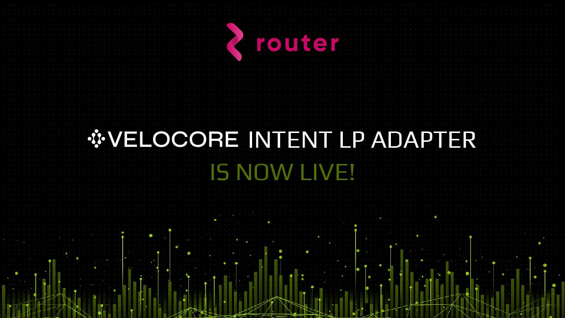 1/ We've been working hard to simplify DeFi transactions, and we're finally here to unveil the Velocore Adapter to the world. You can check out our POC here - velocore.routerintents.com/apps/velocore To know more about this Adapter and what we’re trying to solve, head to our blog here -