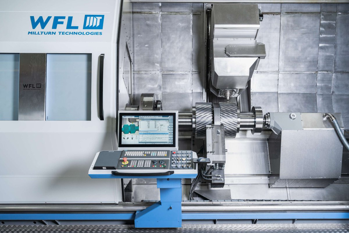 Nouvel angle sur notre magnifique M80. Pourquoi ne cessons-nous pas de parler de cette machine exceptionnelle ? Parce que le M80 MILLTURN n'est pas juste un centre d'usinage complet, il s'agit d'une révolution dans l'usinage de précision. #M80 #WFL #MILLTURN #smartfactory