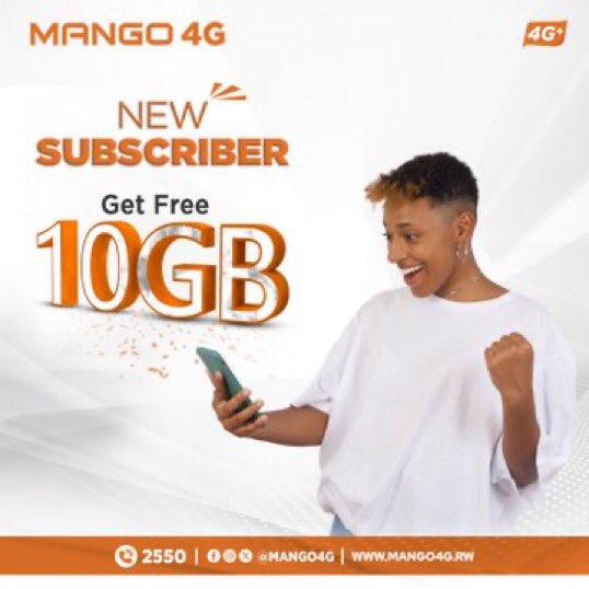 Igihe tugezemo si icyo gukoresha interineti igenda gake. Hitamo interineti ya mbere yihuta mu 🇷🇼 ya #Mango4G kugera ku muvuduko wa 300Mbps.