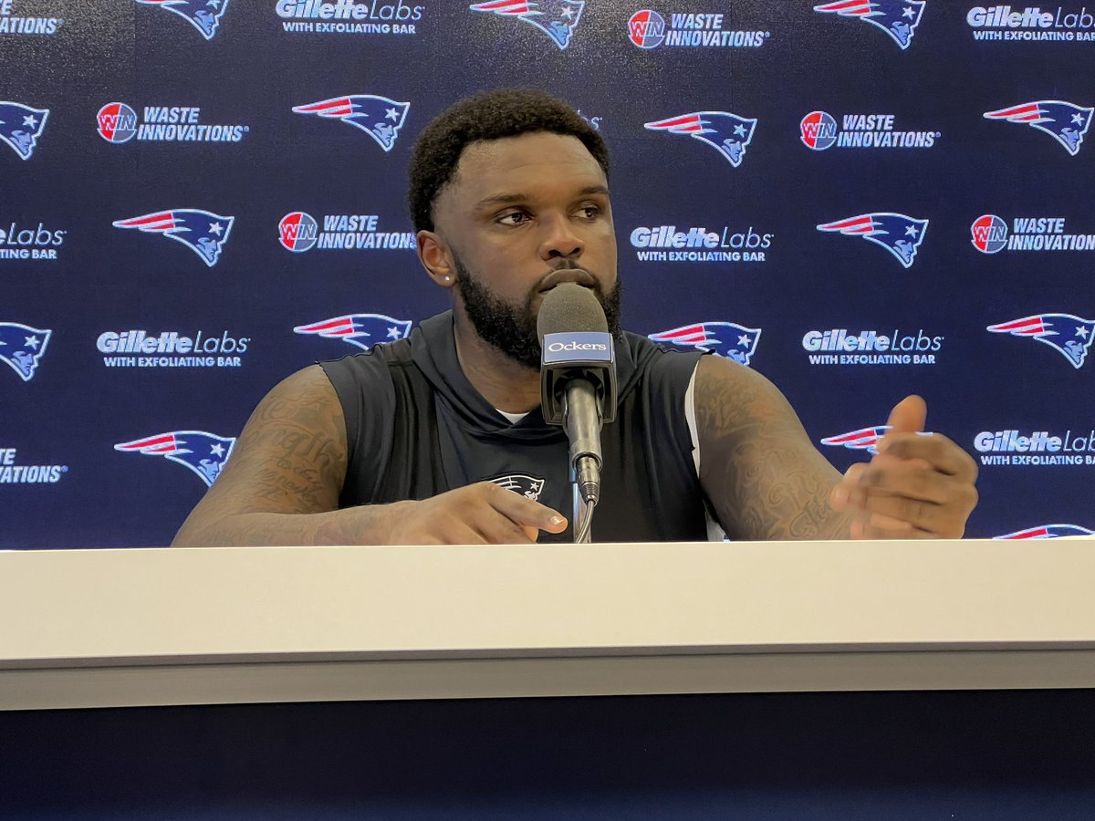 LB Ja’Whaun Bentley says one new sign inside Gillette Stadium speaks to him. It reads: “Process. Progress. Payoff.” Says Bentley: “That’s right when we walk in the door. It’s big for us. Our biggest thing now is not letting them just be slogans…Do you actually live by it?”
