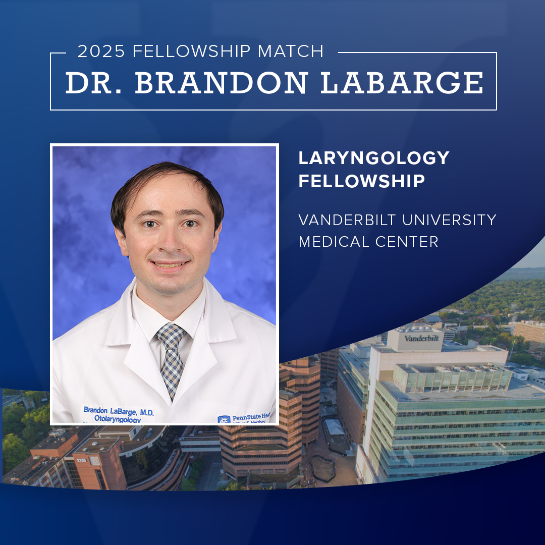 Please join us in congratulating Dr. Brandon LaBarge, one of our PGY-4 residents, on matching to @VanderbiltENT Laryngology and Care of the Professional Voice Fellowship for 2025! 👏 #FellowMatch