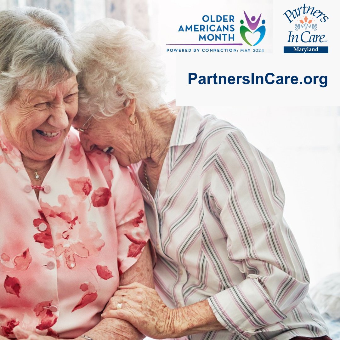 May is #OlderAmericansMonth! The 2024 theme, #PoweredByConnection, recognizes the profound impact of meaningful relationships and social connections on our health and well-being. Make a Connection: Volunteer, Donate, and More at PartnersInCare.org