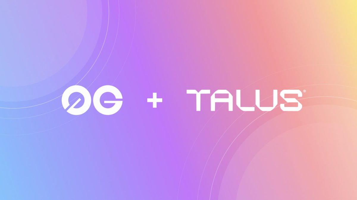 0G_labs's tweet image. 1/ We&apos;re pleased to announce 0G&apos;s partnership with @TalusNetwork, a decentralized Smart Agent platform.

By integrating with 0G, Agents on Talus can now access 0G-based AI models and datasets at record-breaking speeds.

Here&apos;s what you need to know👀

#0g_labs #DataAvailability…