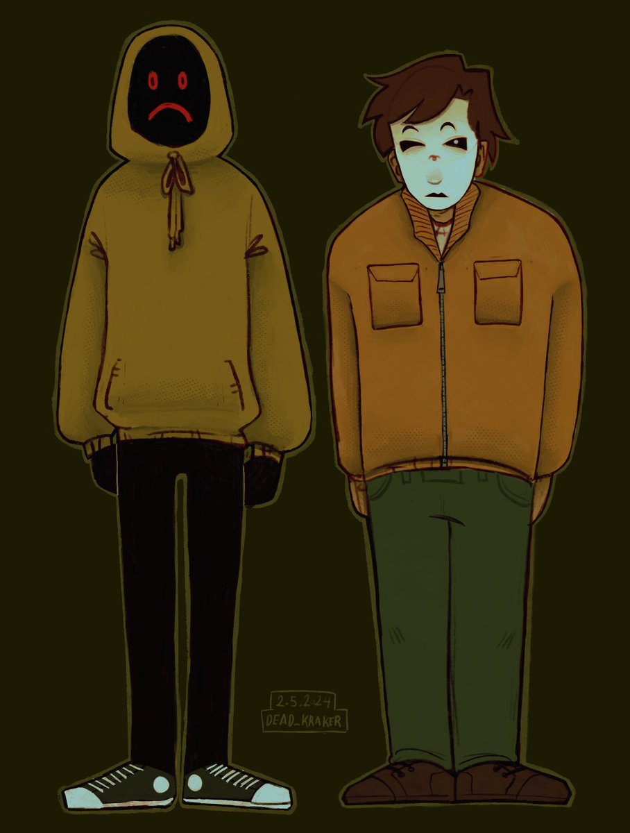Quick masky and Hoodie I did 

#marblehornets #MHfanart