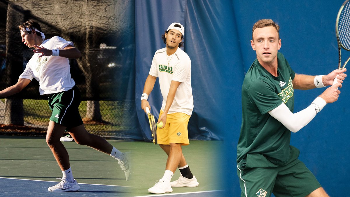 Congrats to Martin Soukal, Luis Iriarte, and Vincent Thiel from @saintleotennis on earning All-@D2SSC honors

Soukal highlights the All-SSC honors as he was named the SSC Athlete of the Year!

🔗tinyurl.com/3ppbx467

#GOLIONS 🦁 | #SAINTLEO1PRIDE 🦁