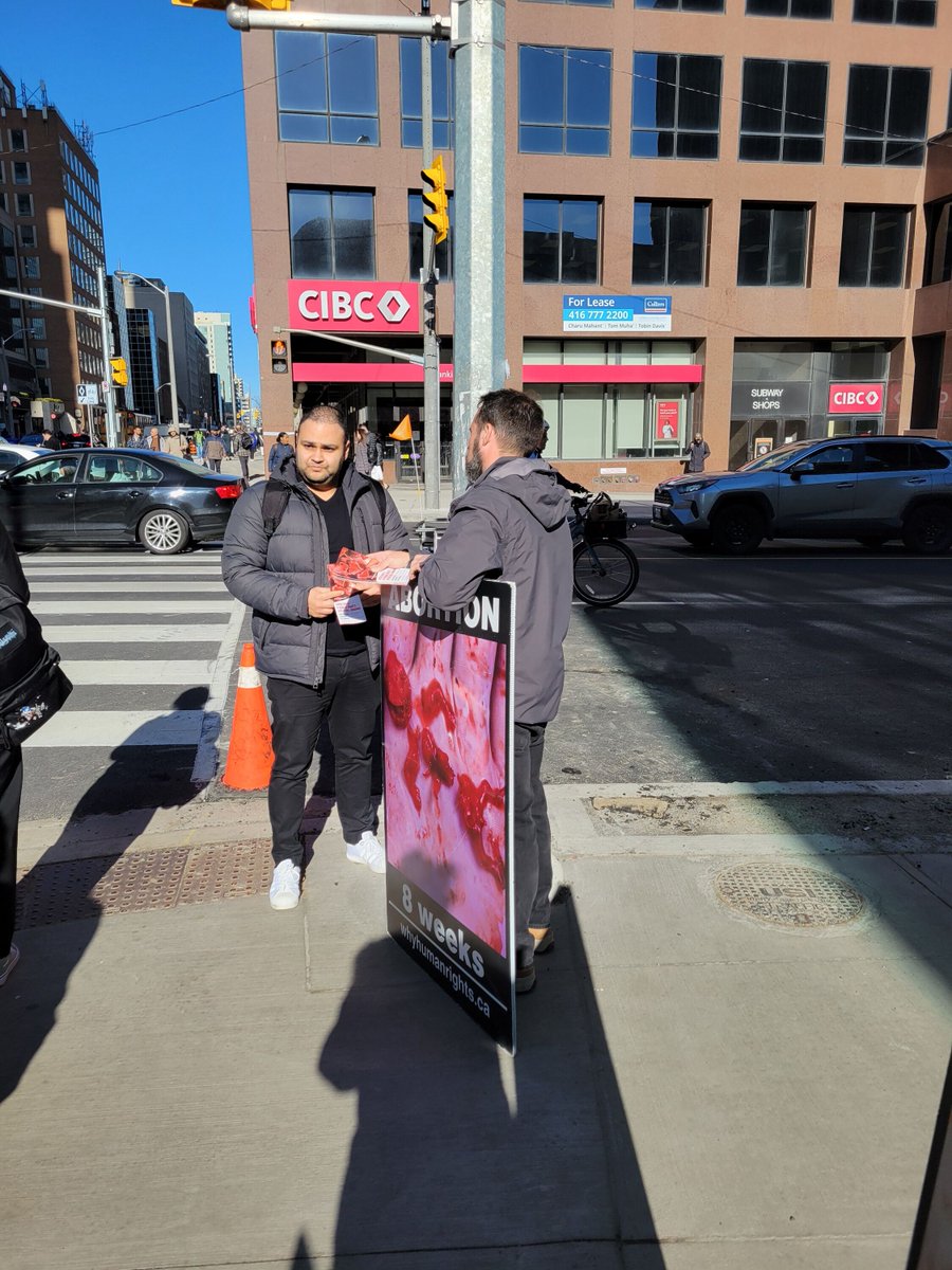 Pro-Life outreach in Toronto and Peel! 

Want to save lives near you? Message us!

#endthekilling #prolife #outreach #humanrights #savelives