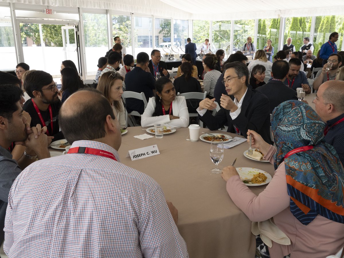 Remembering the #BCVS23 Lunch with Legends, where early career scientists got to chat with impressive mentors, including AHA president @Joseph_C_Wu. Join us in Chicago for #BCVS24 July 22-25 and make connections that could change the course of your career. @BCVSearlyCareer