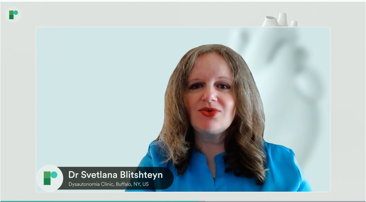 Thanks to @radcliffeCARDIO, Dr. @alexiscutchins & Dr. @RSteinbergMD for inviting me to speak today! #POTS is a disorder of the #autonomic nervous system shared by neurologists and cardiologists.🧠🫀 #MedTwitter #neurotwitter @Jacobs_Med_UB @AANmember @Dysautonomia #LongCovid