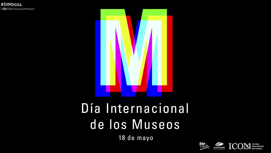 ¡Celebremos a los museos! 🤩🥳 El próximo 18 de mayo es el Día Internacional de los Museos. 🎉🔭 Este año el tema es 'Museos por la educación y la investigación' 🤓 y #Universum se suma a la celebración 😎, conoce las actividades y acompáñanos 👉🏽 bit.ly/4aX17J8 #DIM2024